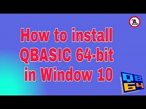 How to Install QBASIC software in computer
