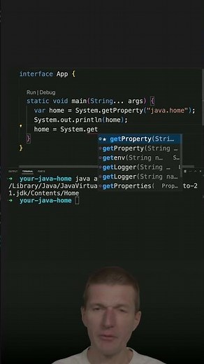 2 Ways To Get The Home of Your Java #java #shorts #coding #airhacks
