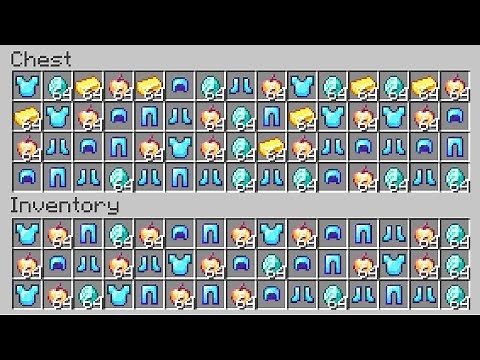 Minecraft UHC but chests spawn OP LOOT every MINUTE.