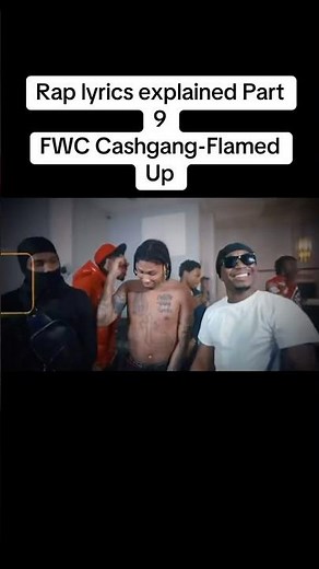 Rap lyrics explained FWC Cashgang #hiphop #music #audio #detroit