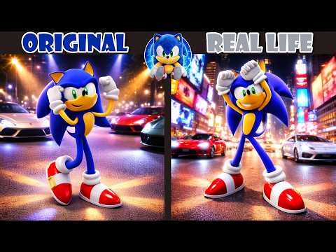 Everyday Sonic Life | Sonic The Hedgehog 3 Animation | Original vs Plush Toys
