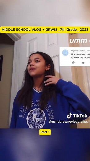 Middle School Vlog: 7th Grade GRWM Experience 2023