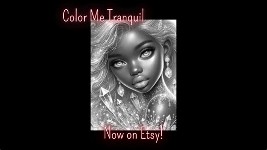 Grayscale Coloring Pages for Adults | Beautiful Portraits | Fantasy | Realistic | Printable PDF | Instant Download | - Etsy