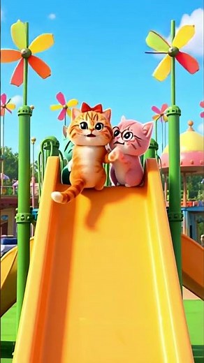 Meo Meo! 4 Chú Mèo Nhảy Múa Siêu Cute 😍🐱 #nhacthieunhi #nhacvuichobe #babysongs