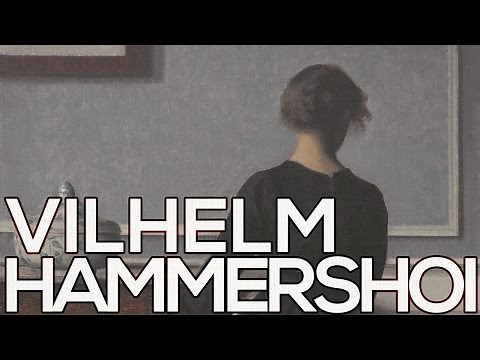 Vilhelm Hammershoi: A collection of 120 paintings (HD)