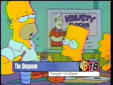 The Simpsons Syndication Promo: Three Men and a Comic Book (WB18)