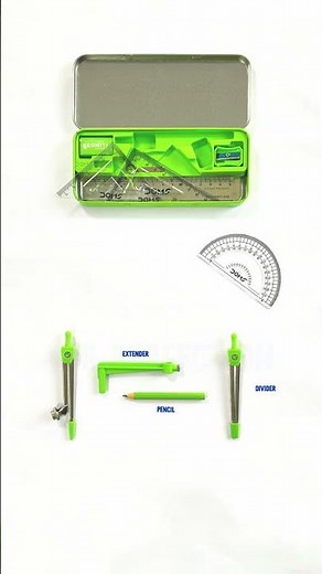 DOMS | Geomiti Geometry Box + Extender #stationery #artsupplies #doms