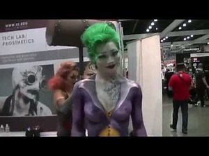Body-paint Cosplay at Comikaze