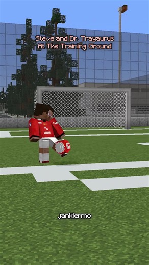 Steve and Dr Trayaurus behind the scenes footage at the Villagers United training ground. Watch them practice their skills in preparation for a big clash this weekend in the minecraft football league #minecraft #football #minecraftmemes #footballmemes #worldcup