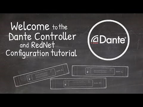 London College of Music | Dante Controller and RedNet Configuration Tutorial
