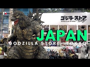 Exploring The Godzilla Store - Tokyo, Japan 2025!