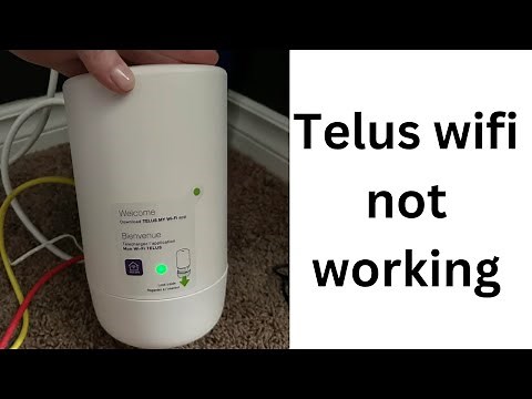 What's REALLY Causing Your Telus WiFi to NOT WORK?