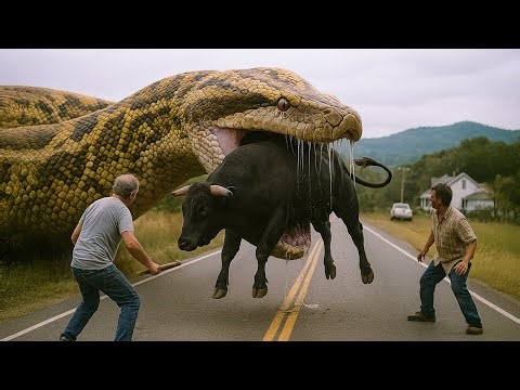Most Terrifying Giant Snake Attacks Caught on Camera!