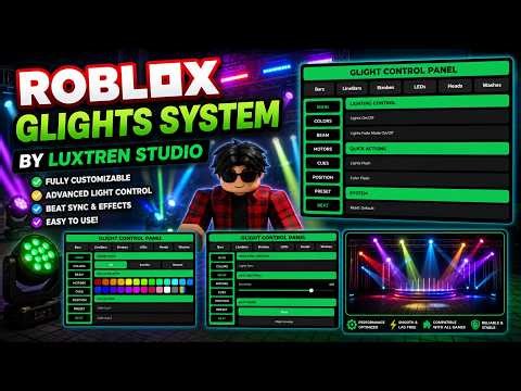 Glights GUI System | Paid Model Roblox Studio Indonesia
