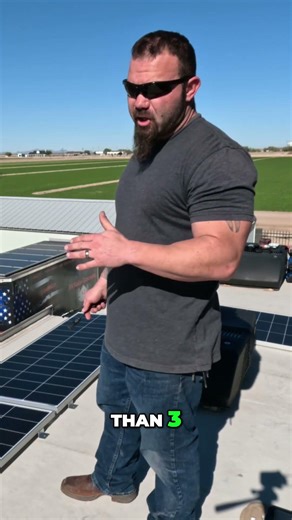 Solar Panel Setup: Maximize Output & Protect Wiring #shorts