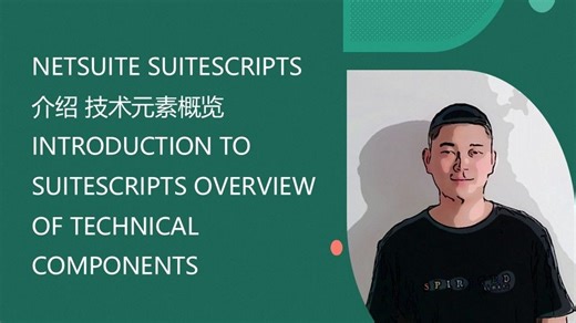 NETSUITE SUITESCRIPTS 介绍 技术元素概览 OVERVIEW OF TECHNICAL COMPONENTS