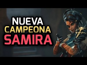 SAMIRA - THE NEW LOL CHAMPION - ITEMS, SKILLS, POSITION AND HER PLACE IN THE META ANALYSIS!