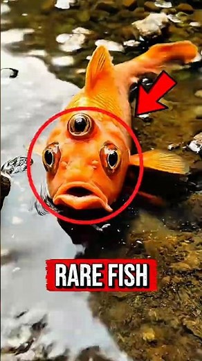 Top 5 Rare Fish Species That Look Completely Unreal 🐟😱 #shorts