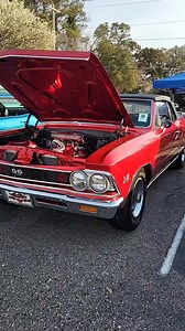 What year is this gorgeous red Chevelle convertible at Run to the Sun in Myrtle Beach SC? | Muscle in the Mountains