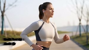 Open-Ear Clip-On Earbuds, Bluetooth 5.4 Wireless Earphones with ENC Dual Mic, LED Display Charging Case, Secure Fit for Work & Running, iPhone/Android (Black)