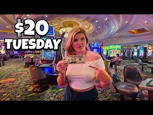 I Put $20 in 10 Slots at PARK MGM in Las Vegas... Here's What Happened!