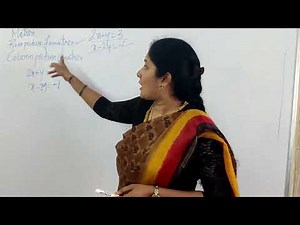 Matrix, Row picture, Column picture