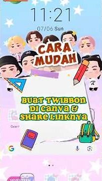 Cara Mudah Buat Twibbon di Canva & Share linknya
