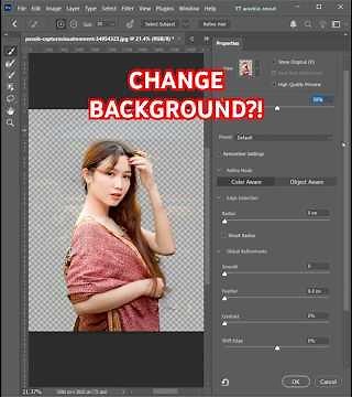 🔥 Ganti background foto jadi super keren hanya dalam beberapa menit!