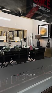 When window shopping turns into dining table shopping 👀🖤 | The Designer Rooms