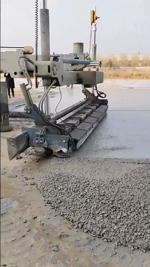 Laser concrete leveling process