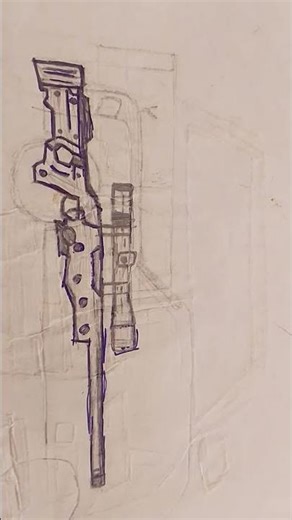 How to draw Sniper #art