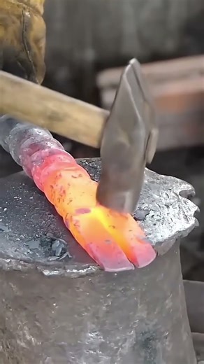 Making A Scrowbar Tool From Rebar |Diya short Vedio