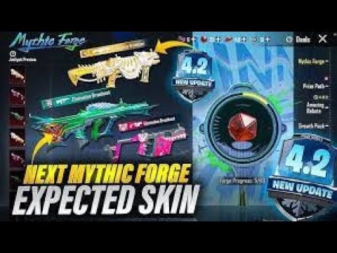 NEXT MYTHIC FORGE SKINS EXPECTED - FREE MYTHIC EMBLEM - UPDATE 4.2-PUBG MOBILE