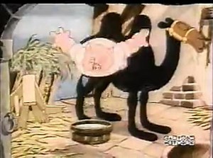 Little Beau Porky (Computer Colorized)