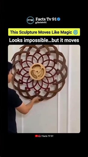 This Sculpture Moves Like Magic 🌀