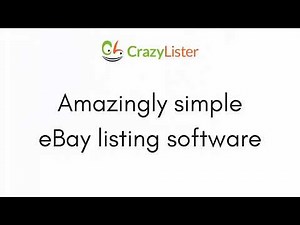 CrazyLister - The Leading All-in-one eBay Listing Software