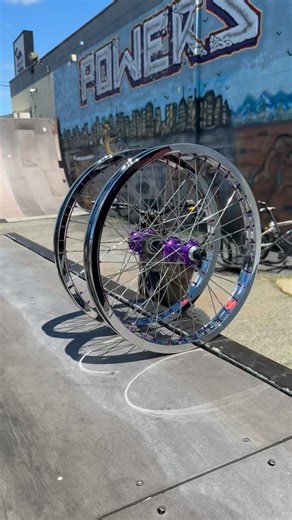 1.2K reactions · 32 shares | These were so good we had to build them twice! This time with: Profile elite in purple, with race driver, 16t cog, aluminum axles, hex bolts. Dt Swiss spokes Purple nipples Chrome hazard rims Let powers bmx get some new wheels under you today! Just hit us up! #bmx #bmxer #bmxshop #corebmx #bmxlife #profileracing #odysseybmx | Powers Bike Shop | Facebook