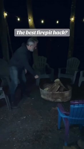 The easiest way to start your firepit🔥 | Pull Start Fire