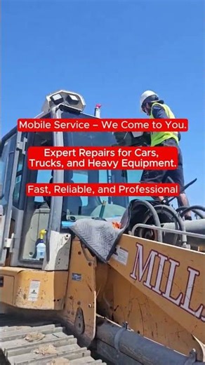 Heavy Equipment Auto Glass Replacement