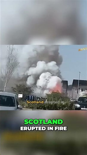 Kilwinning Plant Fire: Second Time in a Year?! What Happened? #shorts