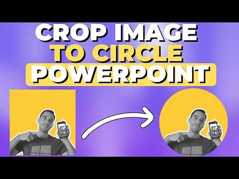 How To Crop A Picture In A Circle PowerPoint (2025)