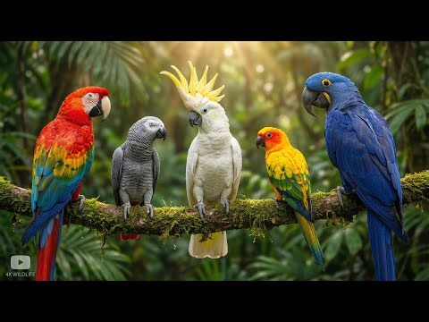 40 Calm Birds in Nature | Relaxing Animal Sounds & Gentle Ambience | Realistic Wildlife ASMR