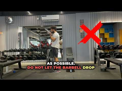 Understanding Exercises In The Gym | Barbell Bicep Curls - Wide Grip |