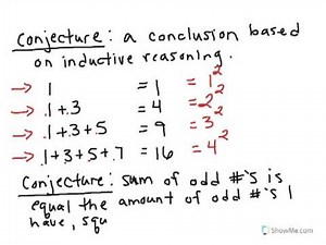 How to Math: 1.1 Patterns and Inductive Reasoning