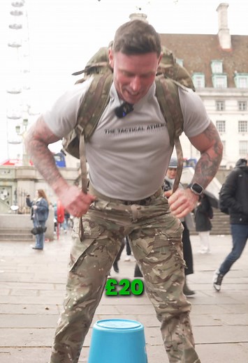 World's Heaviest Backpack Squat Challenge