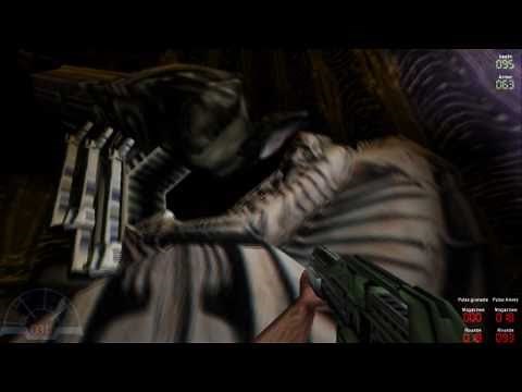 Aliens vs Predator Classic 2000 Walkthrough Marine Episode 1 Derelict
