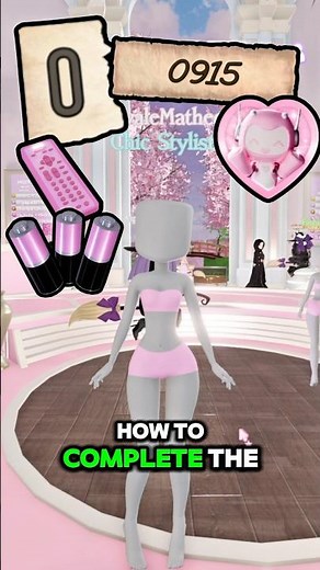 How to complete the it girl quest! [exclusive item] #shorts #fyp #roblox #itgirl