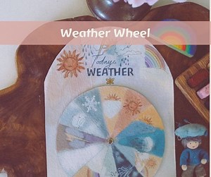 Weather Wheel, Printable Download, Early Years Learning , Home Learning, Waldorf, Steiner, Mason, Weather Learning - Etsy
