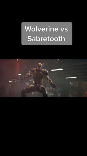 Wolverine vs Sabretooth Showdown