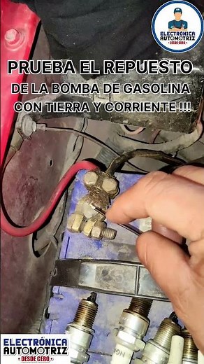 How to test a replacement fuel pump with ground and power! #automotiveelectronics